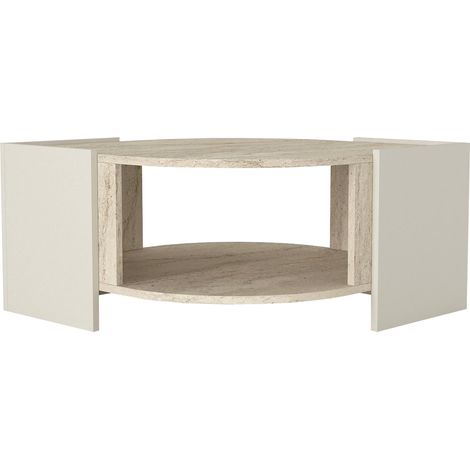 Couchtisch Marbel Beige Granit Optik