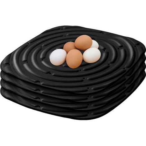 Nesting Pads for Chicken Coop-Black Nesting Pads- Portable Chicken Drop Boxes Pad for Egg Nesting Boxes (1/5)