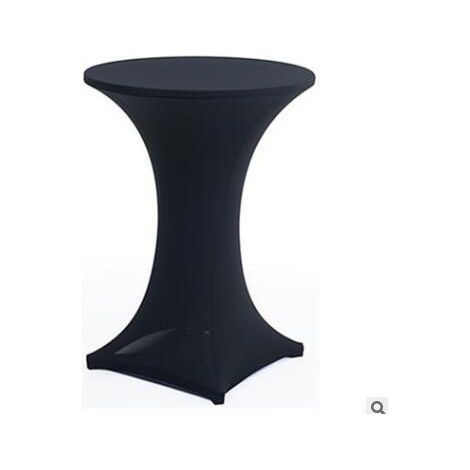 Set di 2 coperture nere per tavolo alto pieghevole da 110 cm. (1/4)
