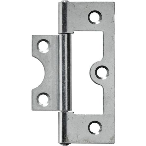 Hettich Lamellentürscharnier Stahl, verzinkt, 25 x 63 mm, 1 Stück Lamellentürscharnier
