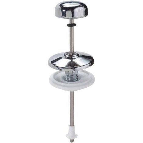 Tirador Cisterna Baja Vertical Recto Cromo 130 mm.