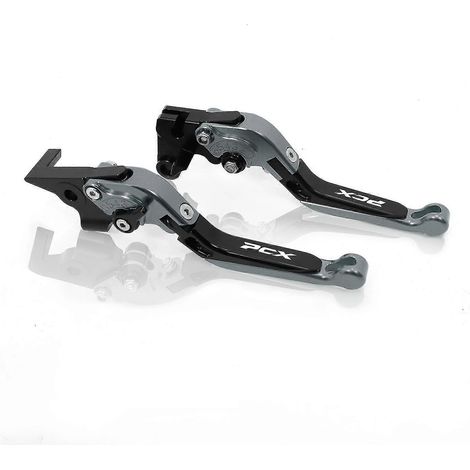 Leviers de frein et d'embrayage pliables et extensibles pour Honda PCX 125, PCX 150, PCX 160 (tous modèles) - Accessoires moto - C (1/5)