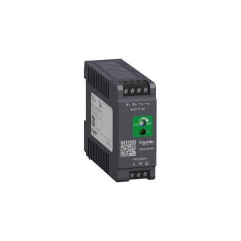 Modicon ABL - alimentation à découpage - 2,1A - 100à240Vca mono/biphasé - 24Vcc - ABLS1A24021