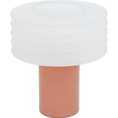 Lámpara de mesa Asti rosa H36cm - Atmosphera créateur d'intérieur