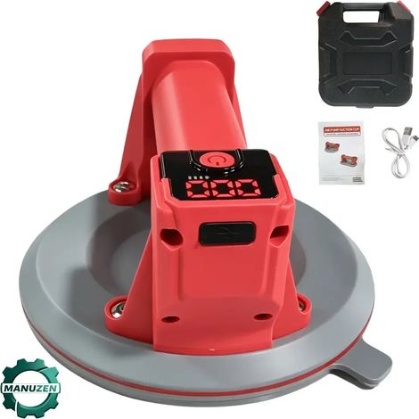 Manuzen - Ventouse électrique de manutention 6 pouces – écran LED – Modèle 100 kg (1/3)