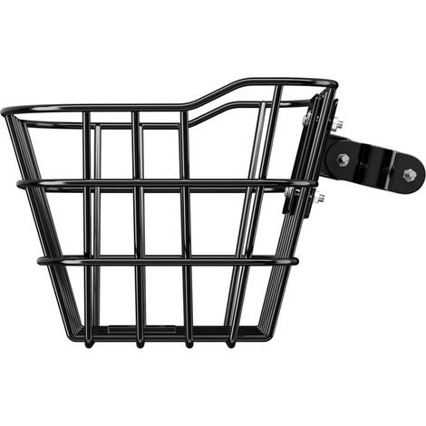 Panier Avant Vélo, Panier Trottinette Électrique avec Support Fixe - Charge Max 9 kg, Acier Robuste, Accessoire Vélo Enfant/Adulte/Trottinette (1/5)