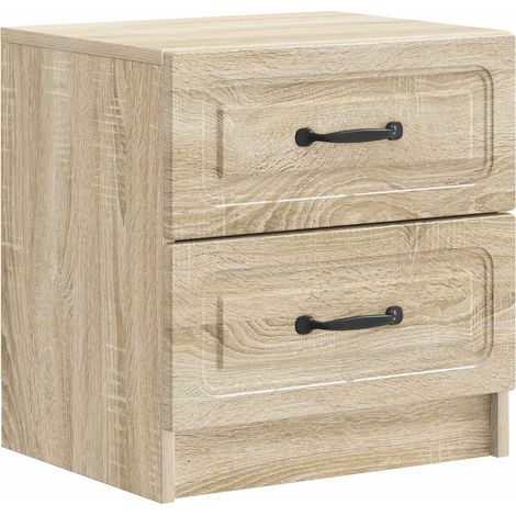 Nachttisch Sonoma-Eiche 43 x 34,5 x 44,5 cm Holzwerkstoff vidaXL