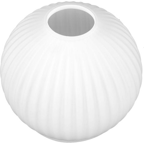 Abat-jour en verre de rechange pour lampe décorative, abat-jour blanc (1/5)