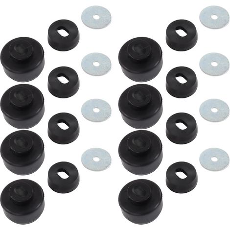 Kit de 24 coussinets de montage de cabine 7‑141 pour camionnette, accessoires de remplacement compatibles Silverado 1500 2500 HD (1/5)