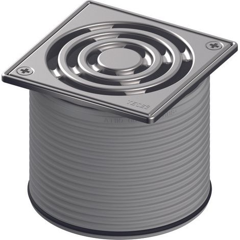TECEdrainpoint S cadre de grille, acier inoxydable, 100x100mm, y