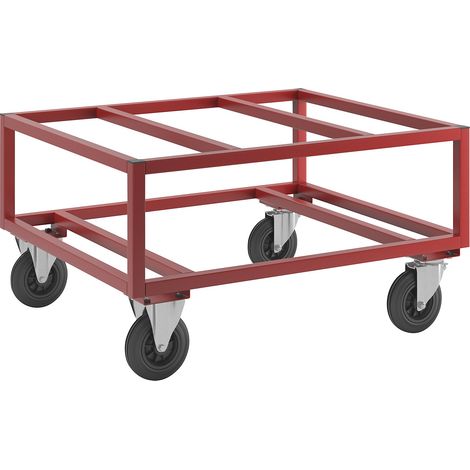 Kongamek, Châssis roulant pour palettes KM221, L x l x h 1200 x (1/5)