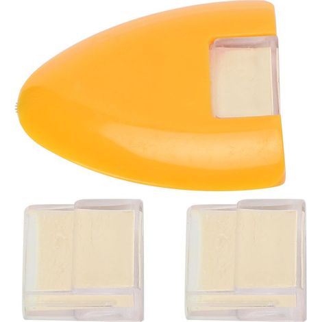 Professionelle gelbe Dreieck-Schneiderkreide für Nähen, Stoffwerkzeuge, Stickerei, Bastelarbeiten und Accessoires (1/5)
