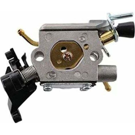 Carburateur avec joint Filtre à air Tuyau dessence Bougie dallumage pour Husqvarna 445 445E 450 450E 445II 450II Tronçonneuse Jonsered CS2245 CS2250 S Remplace ZAMA C1M-EL37B 506450401 (1/3)