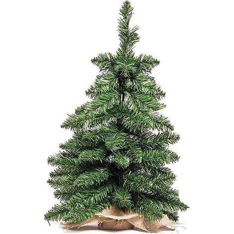 Weihnachtsbaum "Timmy" aus hochwertigem PVC und Jutebasis -120 cm (1/3)