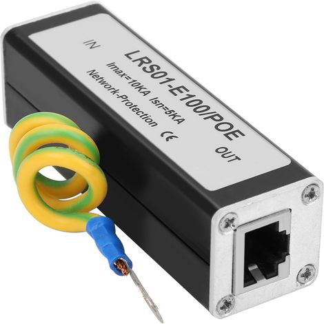 Parafoudre de réseaux POE, caméra IP, protection contre les surtensions, réponse rapide, Application de sécurité (1/5)