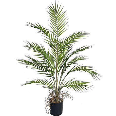 Plante Artificielle Areca Palmier Artificiel 95cm Fausse Plantes Interieur et Exterieur en Pot Plastique Arbre Artificiel Maison Jardin Bureau Balcon Cour Salon Chambre Verte Décoration (1/5)