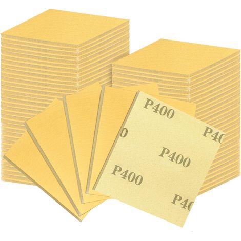 18PCS Éponges de Ponçage Grain 400 Papier Abrasif Sec et Humide (1/5)