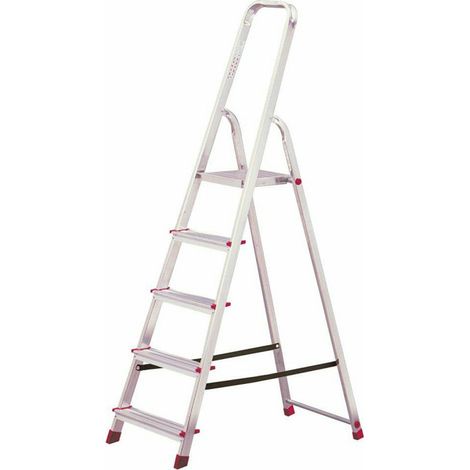 Escabeau Krause Corda 6 marches en aluminium 3,20 m (1/5)
