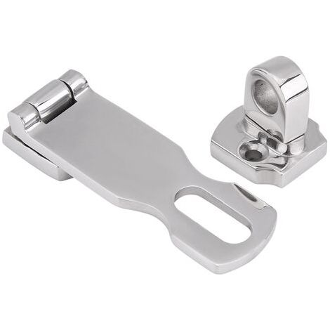 Pince de verrouillage de casier en acier inoxydable pour bateau attache de trappe marine Anti-hochet 75MM (1/5)