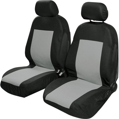 START Coppia coprisedili anteriori universale Saturn sedili auto nero/grigio