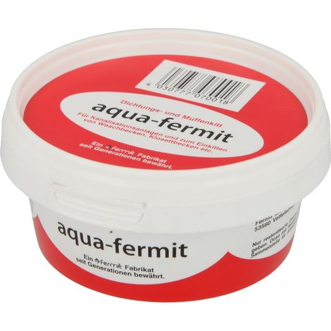 Aqua Fermit 250 g Mastic à joint et de manchon