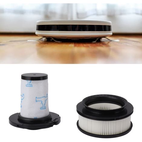 Jeu de 2 filtres ABS lavables pour aspirateur robot Rowenta ZR009007/ZR009008/X Force Flex 11.60/14.60RH98xX/RH99xx (1/5)