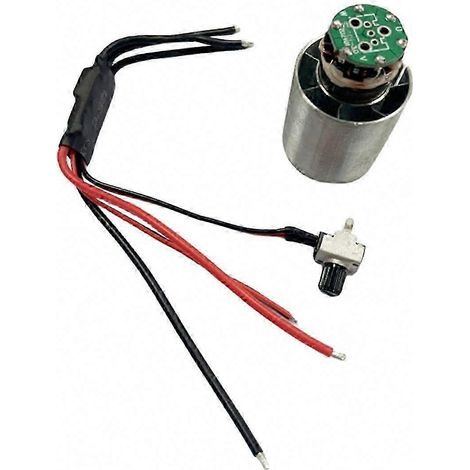 Moteur brushless 130 000 tr/min avec variateur de vitesse électronique (ESC) et ventilateur turbo pour kit de souffleur haute vitesse et de ventilateur puissant (1/5)