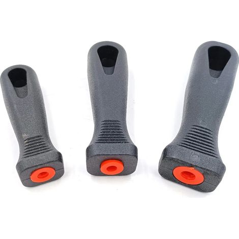 MANICO IN PLASTICA CORRADI PER LIME E RASPE  Manico in plastica adatto per misure da :   ( 100 mm - 4" )  ( 115 mm - 4 ½" )  ( 125 mm - 5" )  ( 1 (1/2)