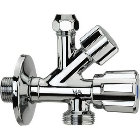 RUBINETTO COMBINATO SOTTOLAVABO - LAVATRICE 1/2 x 3/4