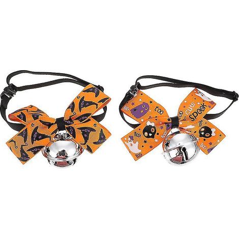 2 Halloween-Hundehalsbänder für die Halloween-Dekoration (1/3)