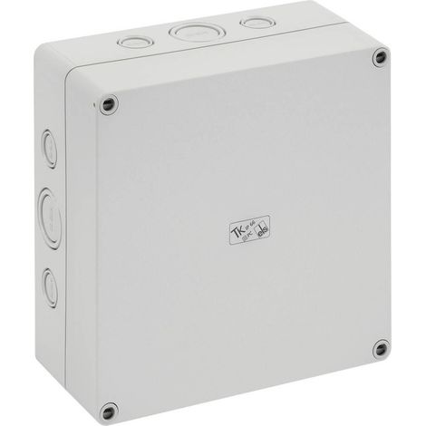 Spelsberg Caja reforzada de policarbonato gris IP66