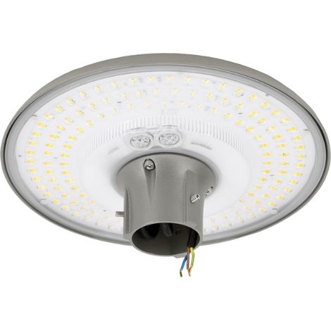 Lampadaire Public avec Détecteur 30W/50W/70W CCT Gris - 3000K/4000K/5000K - SILAMP