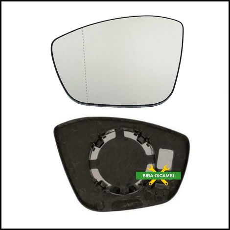 Piastra specchio retrovisore asferico lato sx-guidatore per peugeot 508 ii dal 2 (1/3)