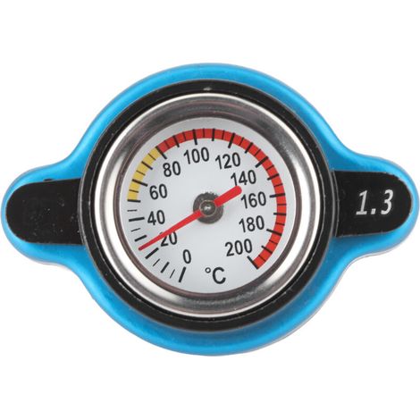Tapón de radiador BAFOVY, tapón de radiador termostático universal de 1,1 bar, con función de ajuste de presión, rendimiento de refrigeración mejorado, termostático para. (1/5)