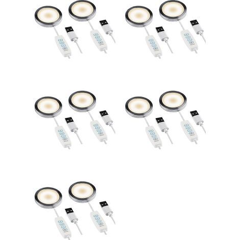 10er-Set LED-Lampen für 3D-Drucker, passend für A1/A1mini/P1S/P1P/X1C, 5V USB-betrieben, 3 Farbtemperaturen einstellbar (1/5)
