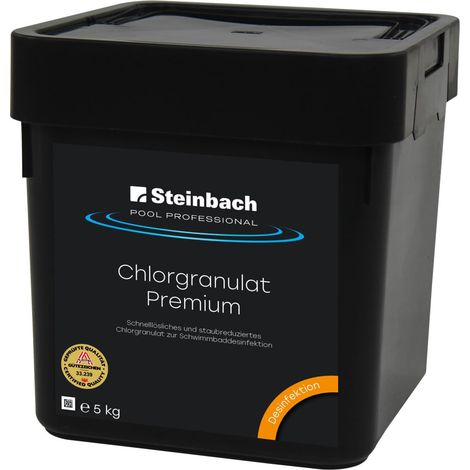 Steinbach Pool Professional Chlorgranulat Premium 56% 5 kg (1/3)