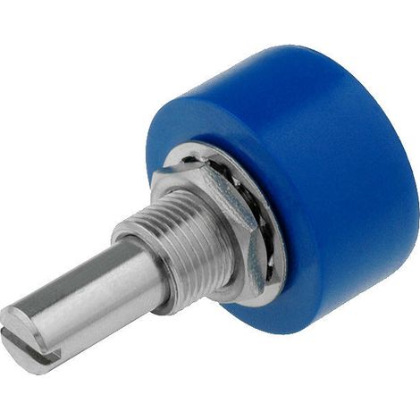 Potenziometro monogiro 10k 1w 15% Albero lineare 6,35mm 1610-10k-stop
