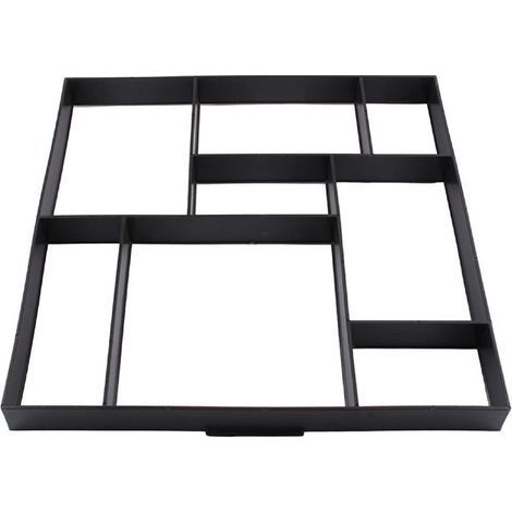 60 x 50cm Moule à Pavé Plastique Pavage Moyen Béton Moules Pierres Stepping Stone Jardin Allée Moule Pavage Chemin Moule Walk Maker (1/5)