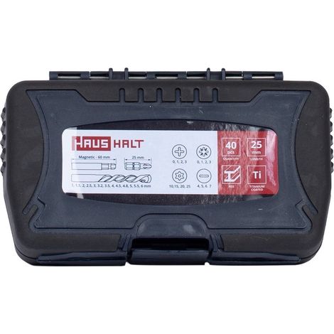 Schraubbit Set Milwaukee yf-40205 40 Teile mit Koffer (1/2)