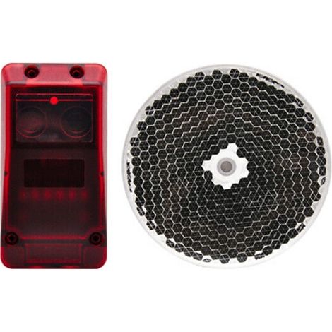 Fotocellula Catarifrangente Con Catadiottro Witt Rp25 Per Sicurezza Cancelli 24v