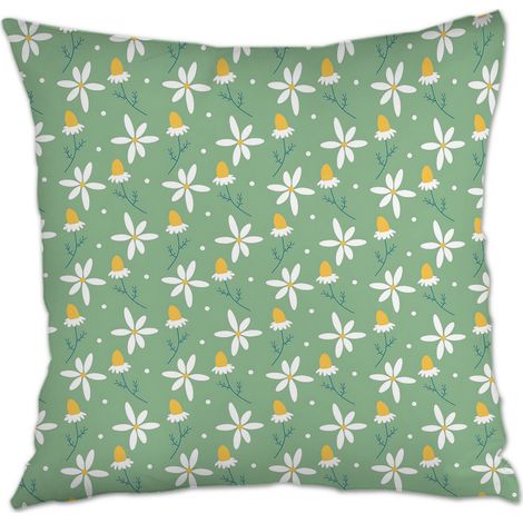 Housse de coussin 45x45 cm carrée fermeture à glissière pour canapé chambre salon décoration de la saint-valentin (1/5)