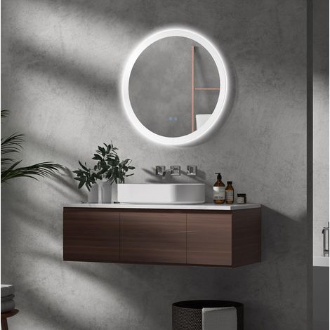 Runder LED-Badspiegel Ø70 cm MODENUIT (1/4)