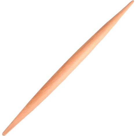 Rouleau à pâtisserie en bois pour pâte à sucre, gâteaux et nouilles - Outil de cuisson - Fournitures de cuisine pour la maison et le restaurant (Longueur 47 cm, Diamètre 2,8 cm)-48.50X2.80X2.80CM (1/3)