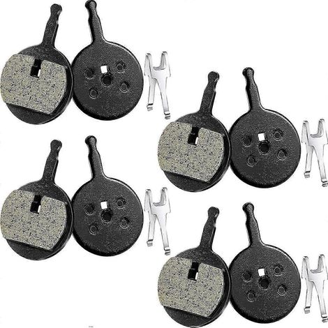 Quatre paires de plaquettes de frein à disque compatibles avec les modèles Avid Mechanical BB5, CSC, Kingdom, Promax DC 710, 720, 913, Decipher DSK Series 300, 300R, 310 et 330. (1/5)