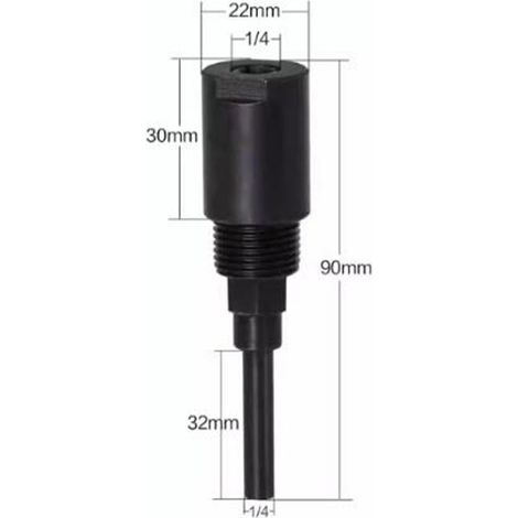 Rallonge mandrin carbure pour fraises affleureuse graveur fraiseuse queue 1/4 pouce 1 pièce (1/5)