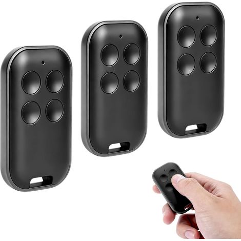 Télécommande compatible pour avidsen motorisation de portail, émetteur 4 canaux 433,92 MHz Rolling Code pour remplacement Thomson Extel Astrell Blyss, bip de garage avec pile CR2032(lot de 3) (1/5)
