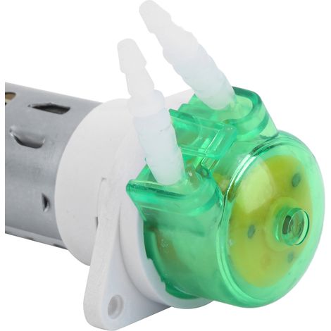 Pompe péristaltique miniature, pompe à débit constant CC, mini pompe à eau avec tuyau en silicone, 12 V CC (1/5)