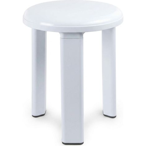 Sgabello da Bagno / Seggiolino Multiuso Bianco HEMAX Bianco (1/4)