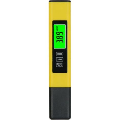 Nouvel Analyseur de Qualité de l'Eau 3 en 1 TDS EC Conductivité avec Compensation de Température et Fonction de Rétroéclairage- (1/3)