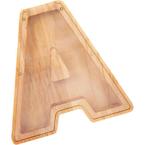 Bois de Lettre Pot Décoratif pour pour Chambre Bureau (1/5)